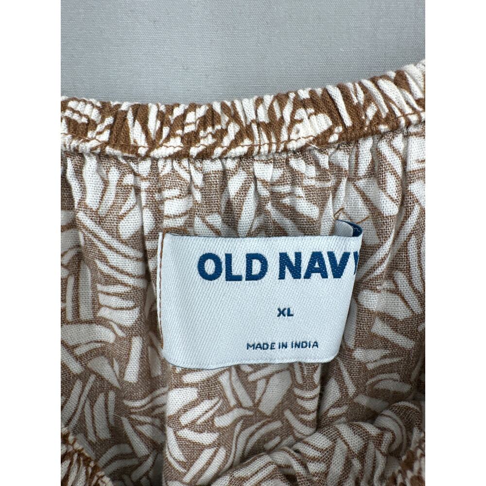 Old Navy Brown Floral Maxi Dress - Picture 2 of 9